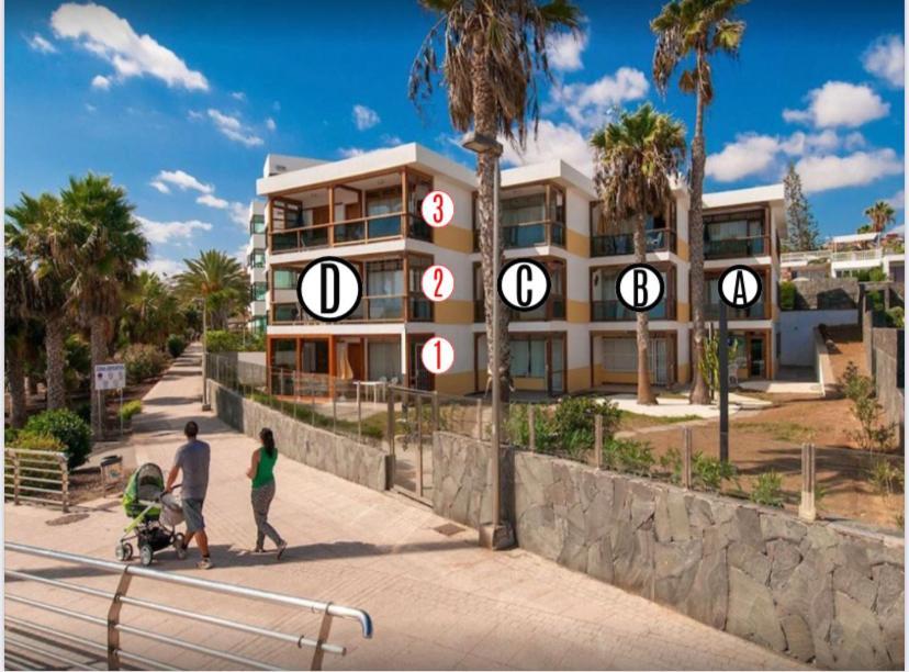 Ferienwohnung Ombu- Complejo Papagayos San Bartolomé Exterior foto